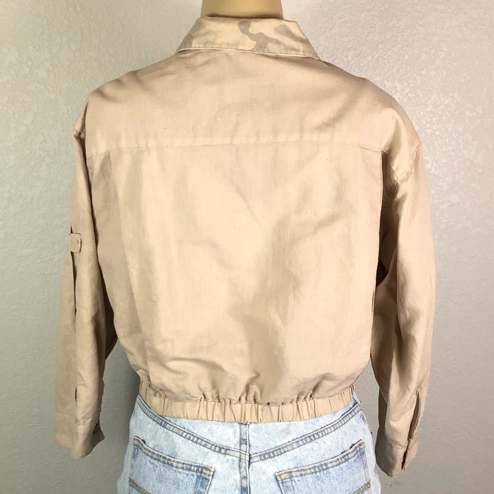 Anthropologie Hei Hei Cropped Camo Jacket - Picture 5 of 10